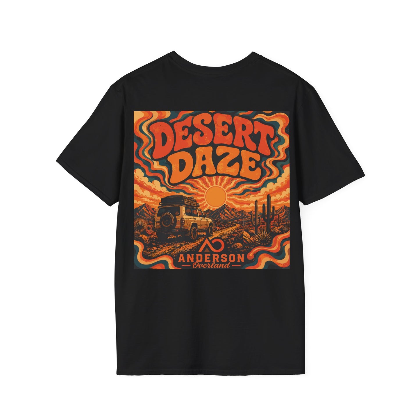 Desert Daze Back Logo Unisex Shirt