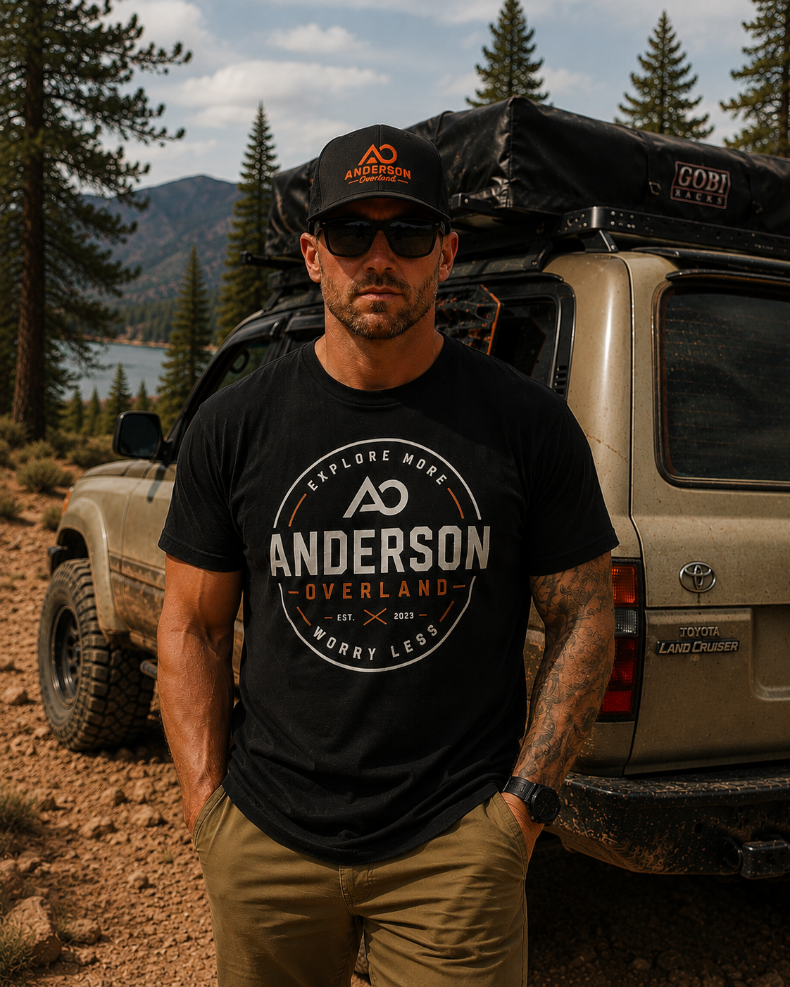 Overlanding Adventure Trucker Cap — Overlanding & Adventure Snapback Hat