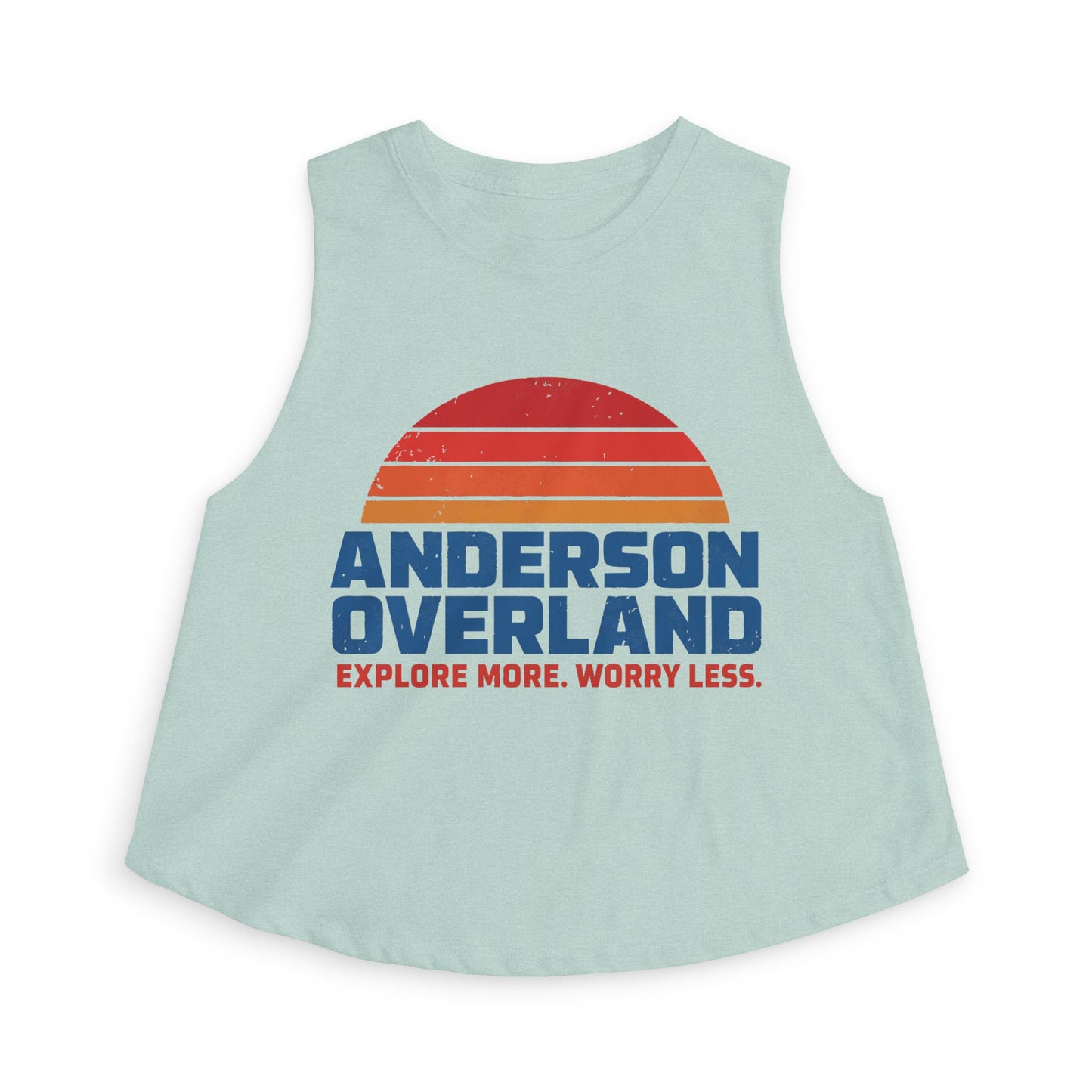 Adventure Sunset Logo Crop Top