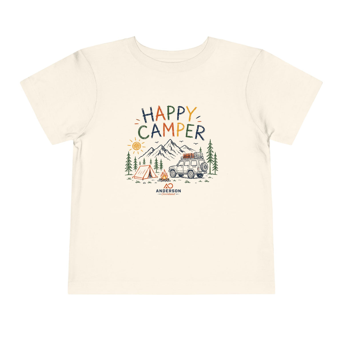 Happy Camper Toddler Shirt