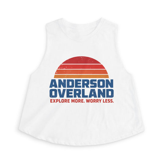 Adventure Sunset Logo Crop Top