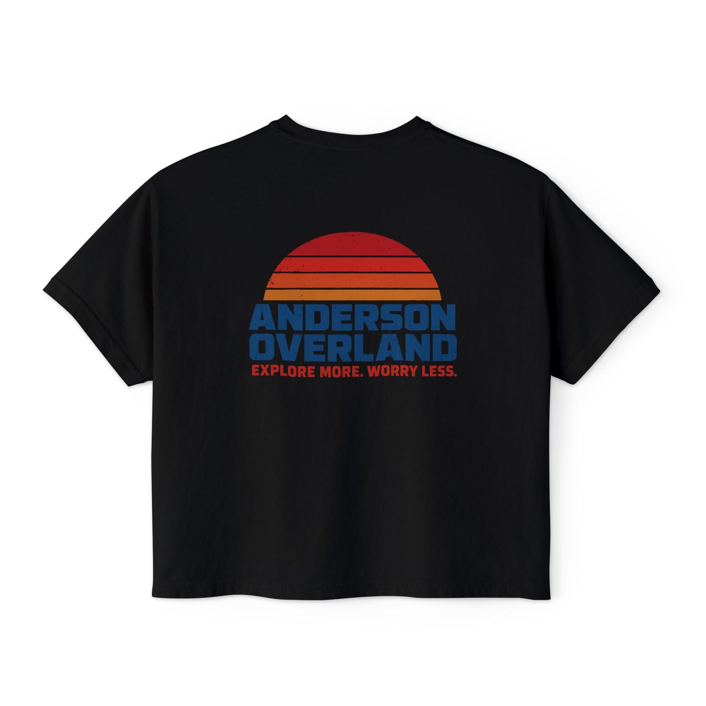 Women's Boxy Tee Sunset