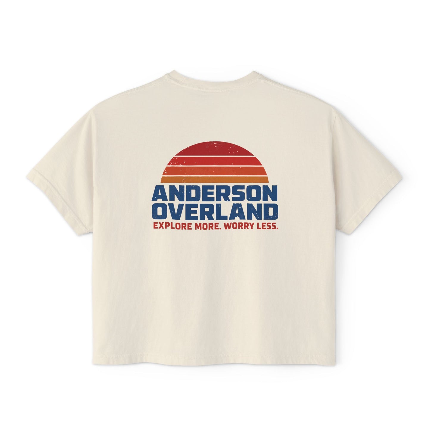 Women's Boxy Tee Sunset