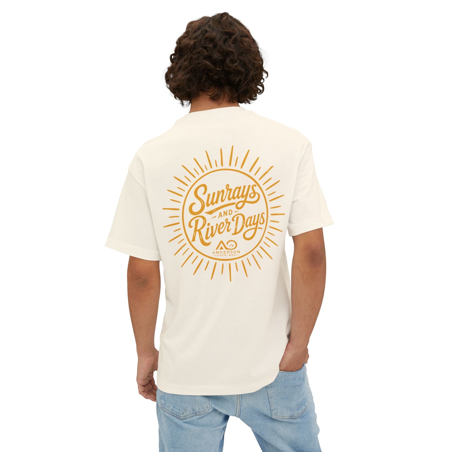 Sunrays & River Days Unisex Boxy Shirt