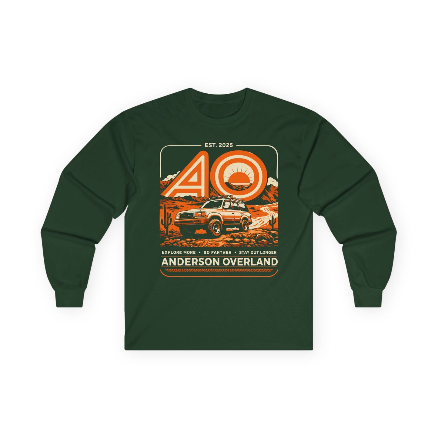 AO FJ80 Logo Long Sleeve Tee