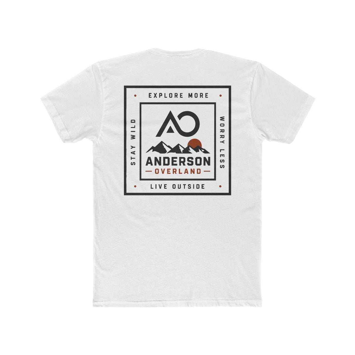 Square AO Logo - Unisex Cotton Crew Tee
