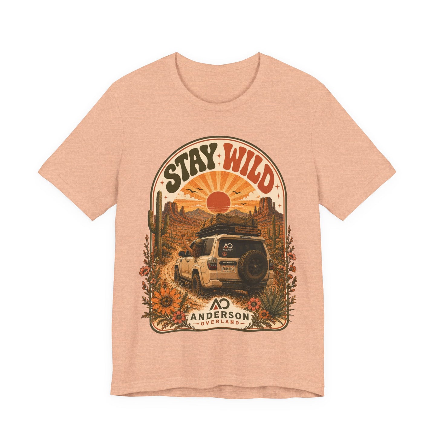 Stay Wild Overlanding Tee — Adventure Hippie Women's Graphic Shirt