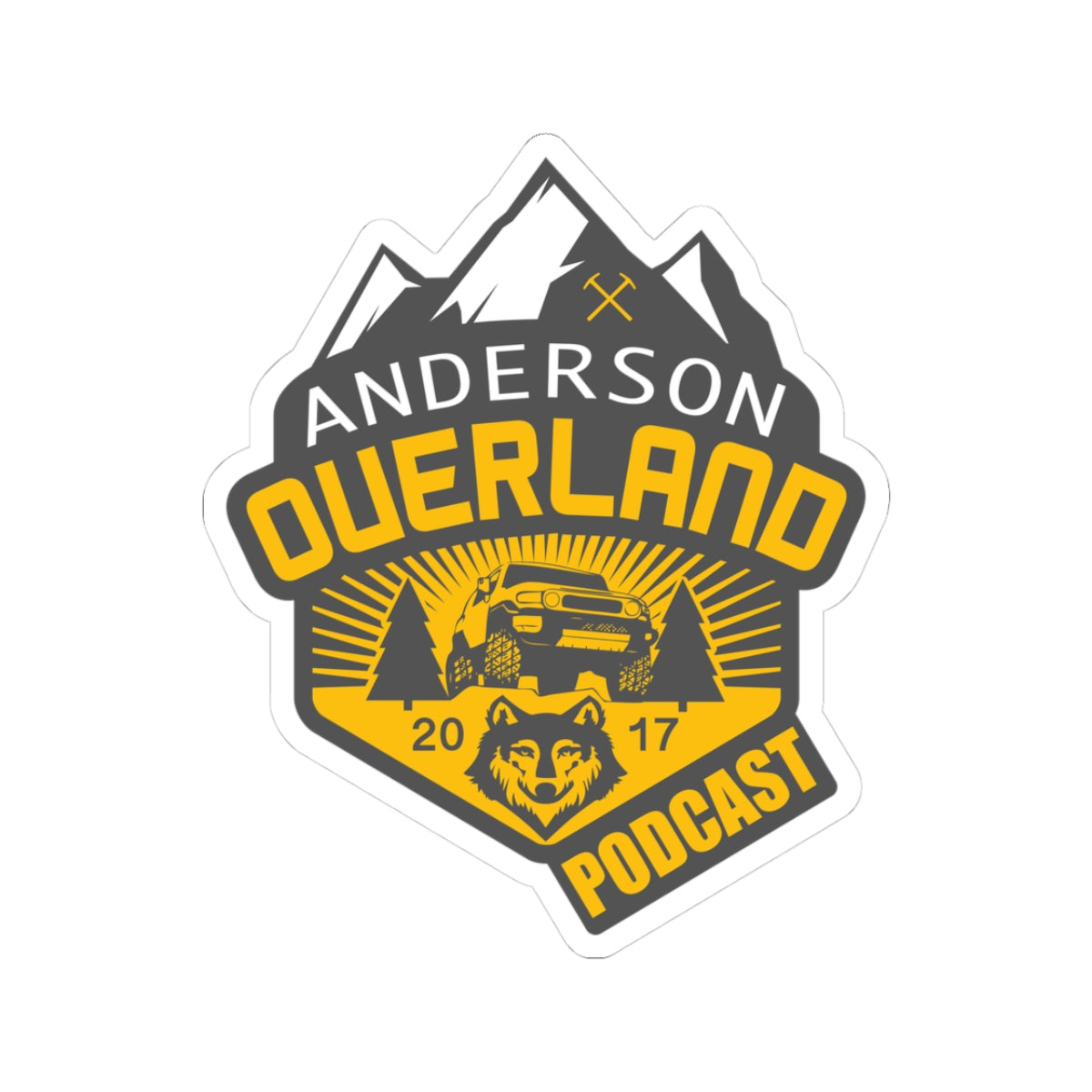 AO Podcast Stickers