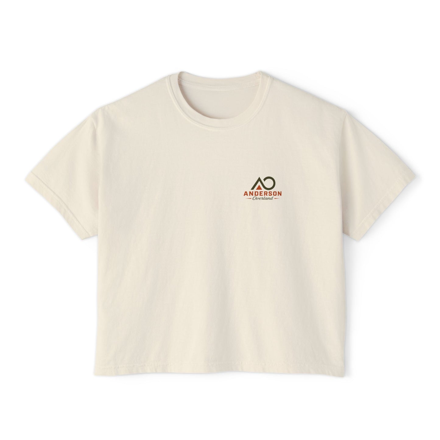 Women's Boxy Tee Born To Roam
