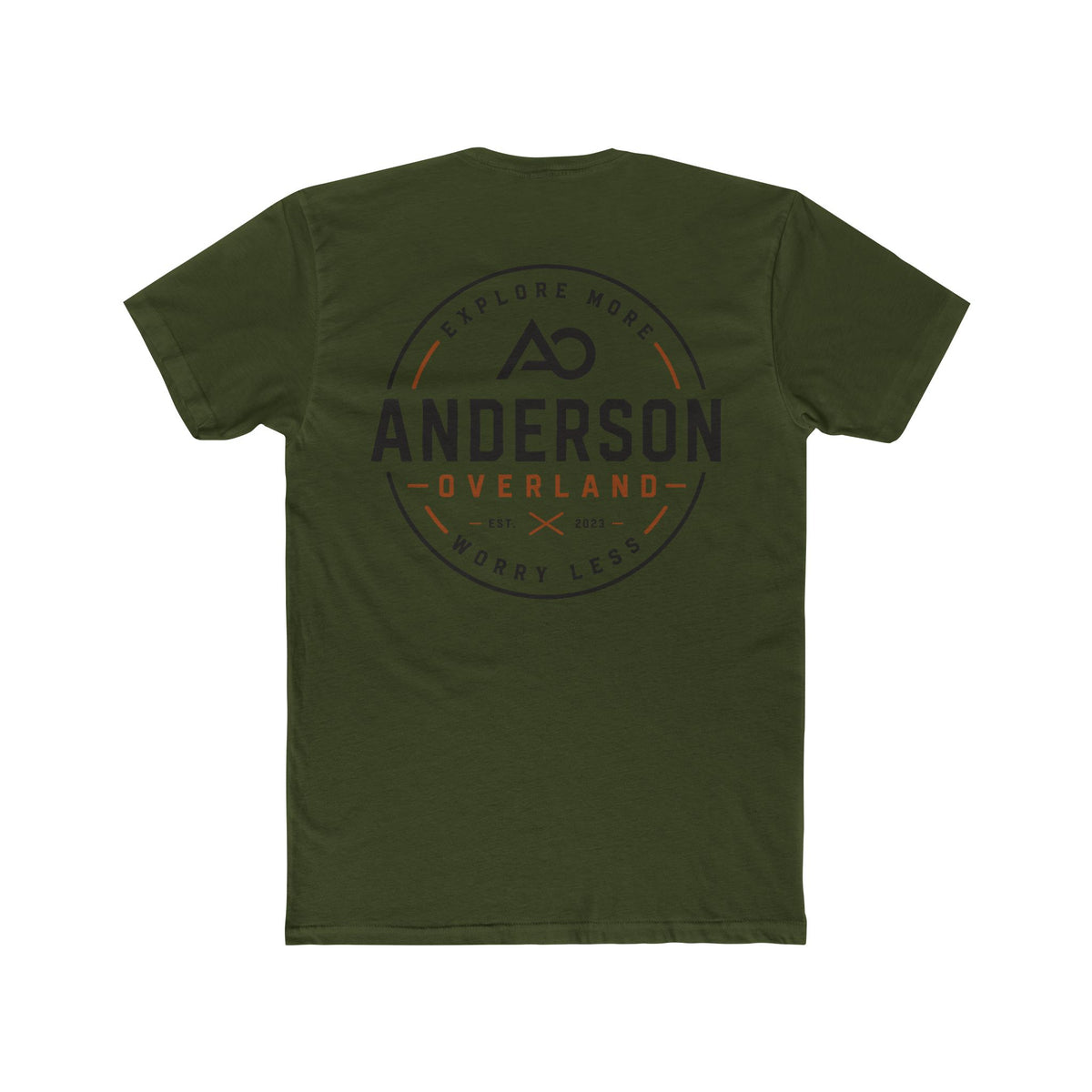 Circle AO Logo - Unisex Cotton Crew Tee