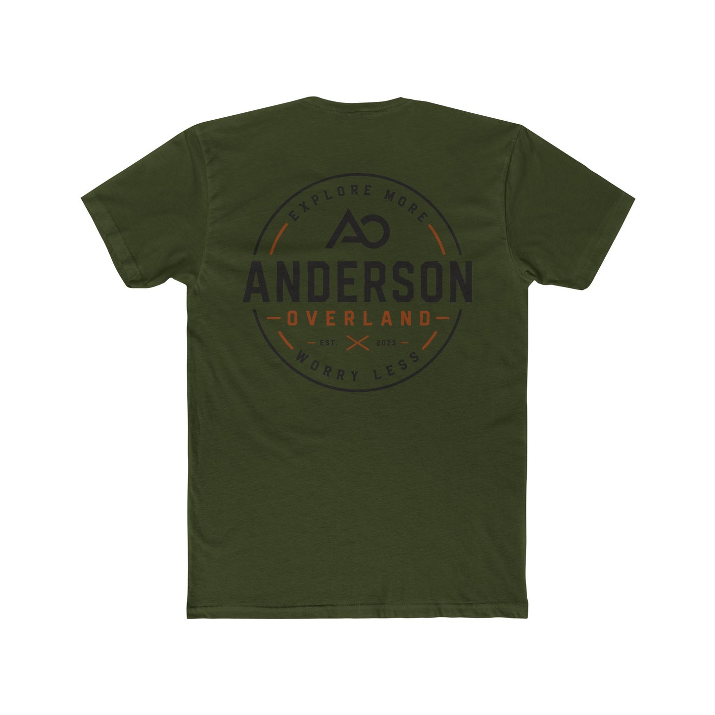 Circle AO Logo - Unisex Cotton Crew Tee
