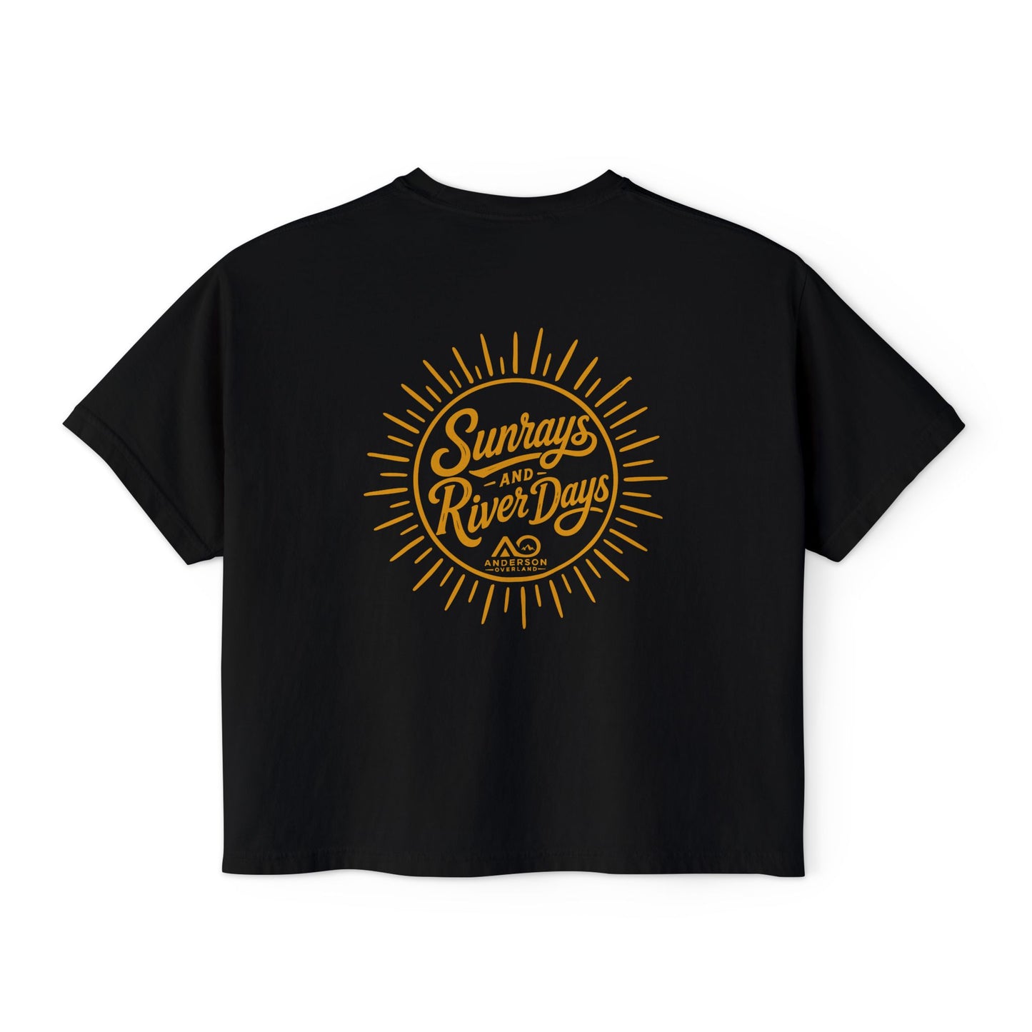 Sunrays & River Days - Women's Boxy Tee