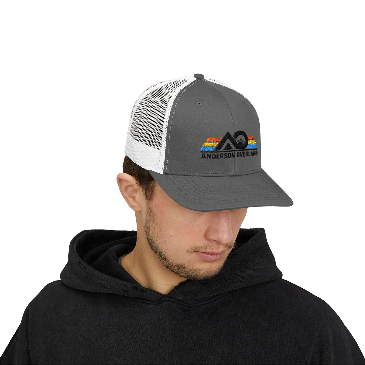 Retro Logo Snapback Trucker Cap
