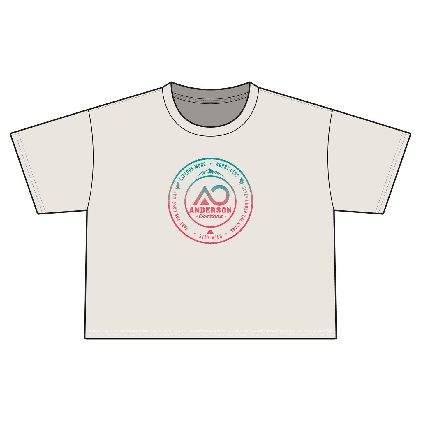 Women's Jersey Crop Tee