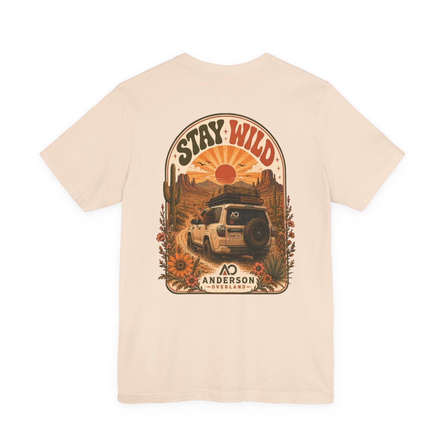 Stay Wild Overlanding Tee — Adventure Hippie Women's Graphic Shirt