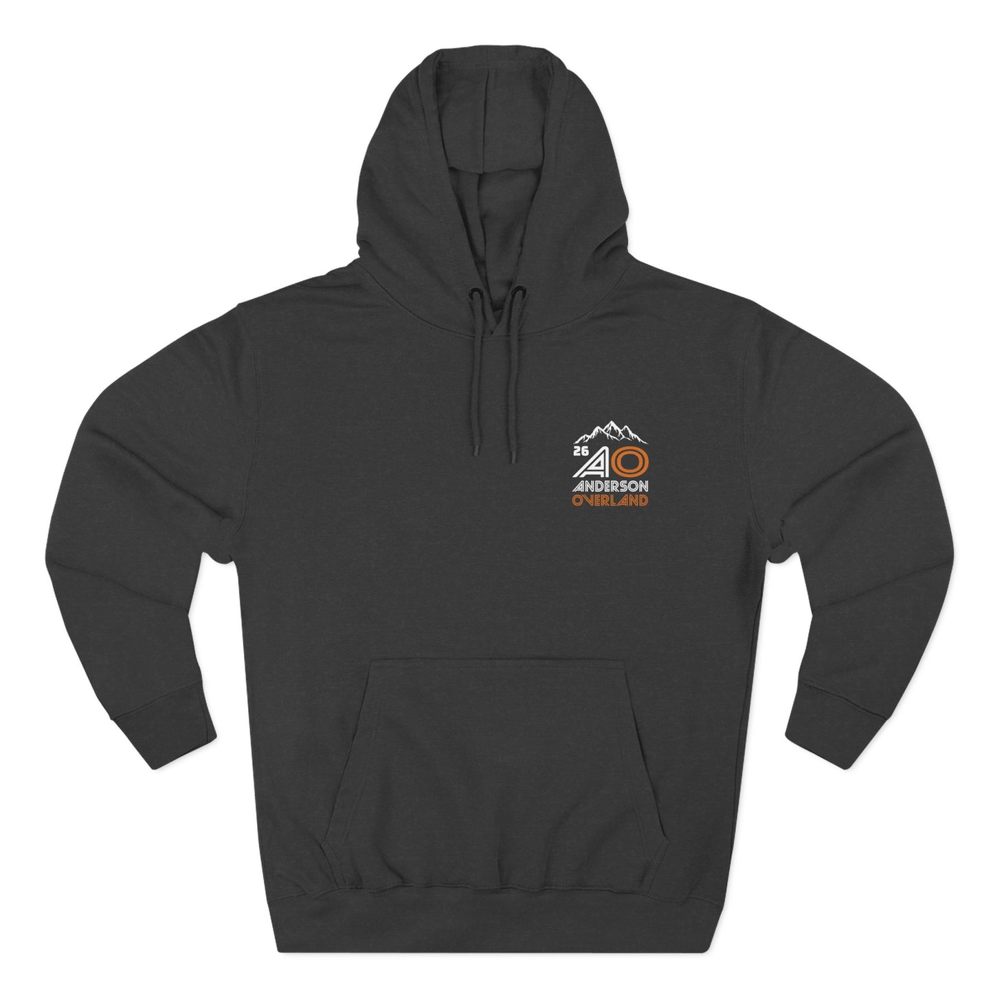 AO Three-Panel Fleece Hoodie
