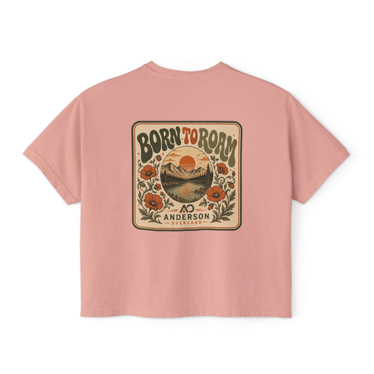 Women's Boxy Tee Born To Roam