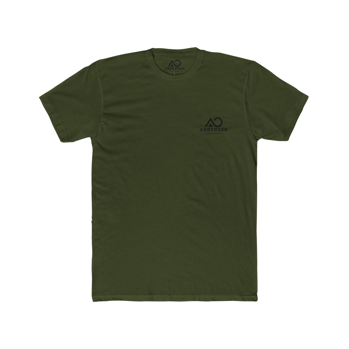 Circle AO Logo - Unisex Cotton Crew Tee