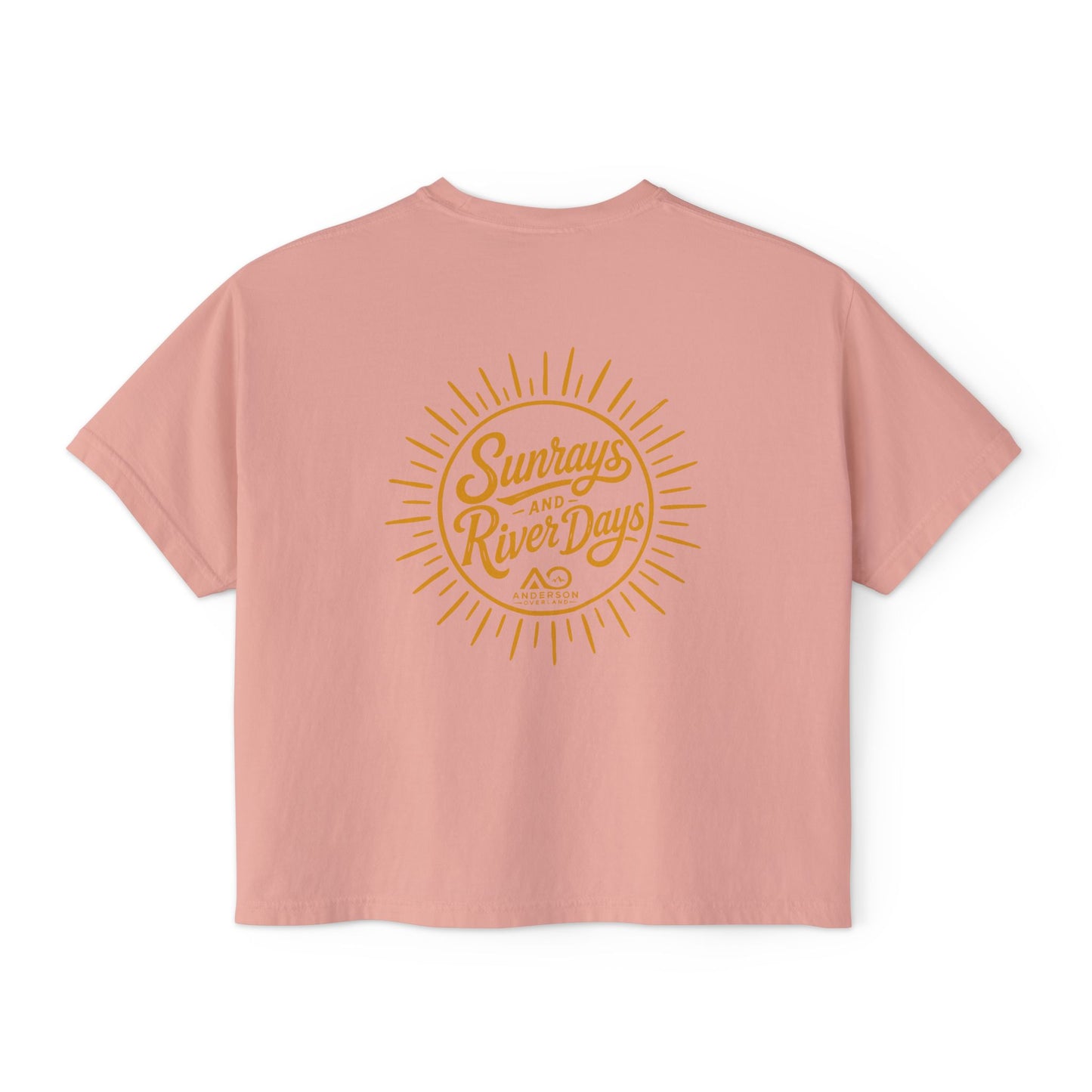 Sunrays & River Days - Women's Boxy Tee