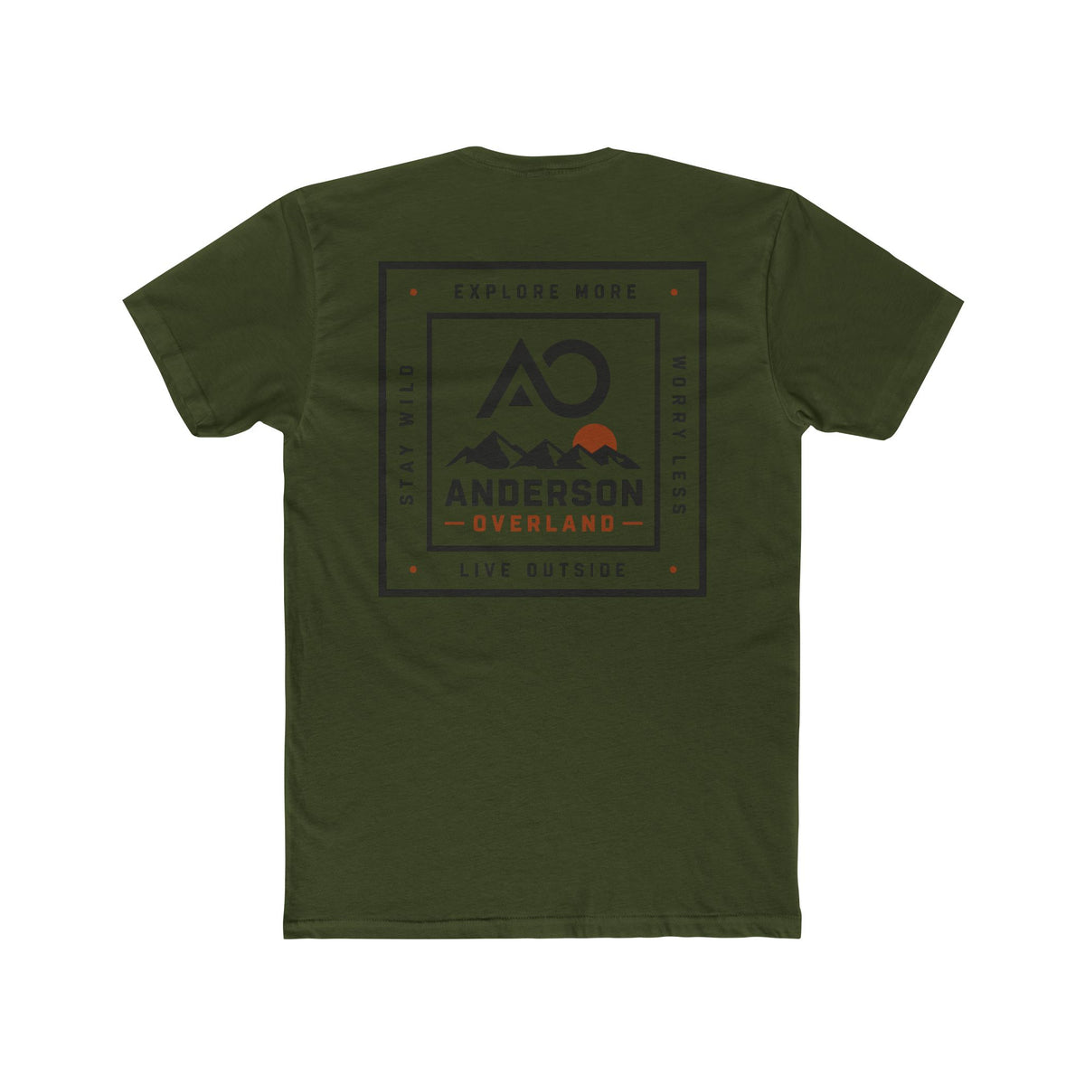 Square AO Logo - Unisex Cotton Crew Tee