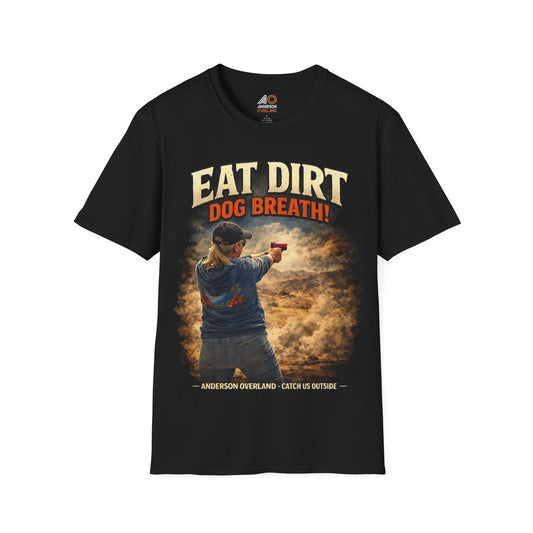 AO Eat Dirt Dog Breath Softstyle T-Shirt