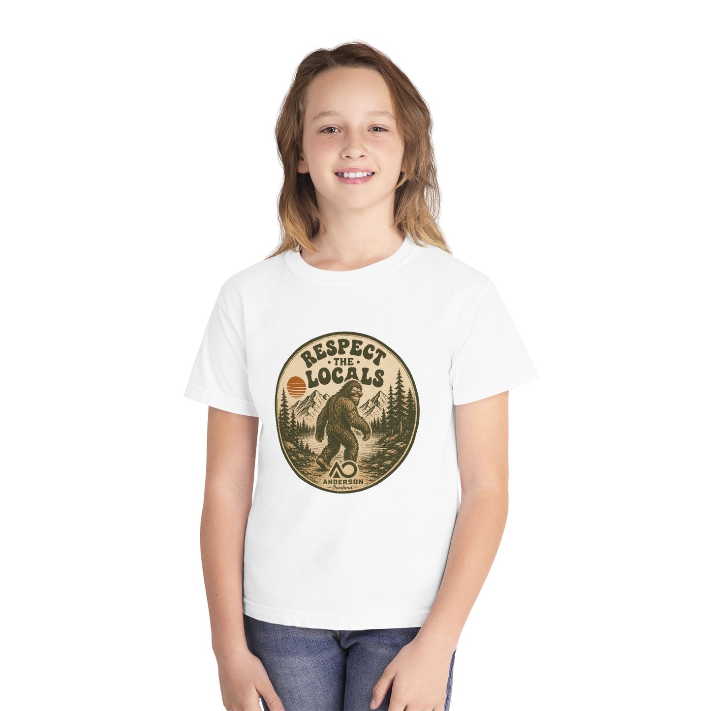 Respect The Locals - Youth Midweight Tee