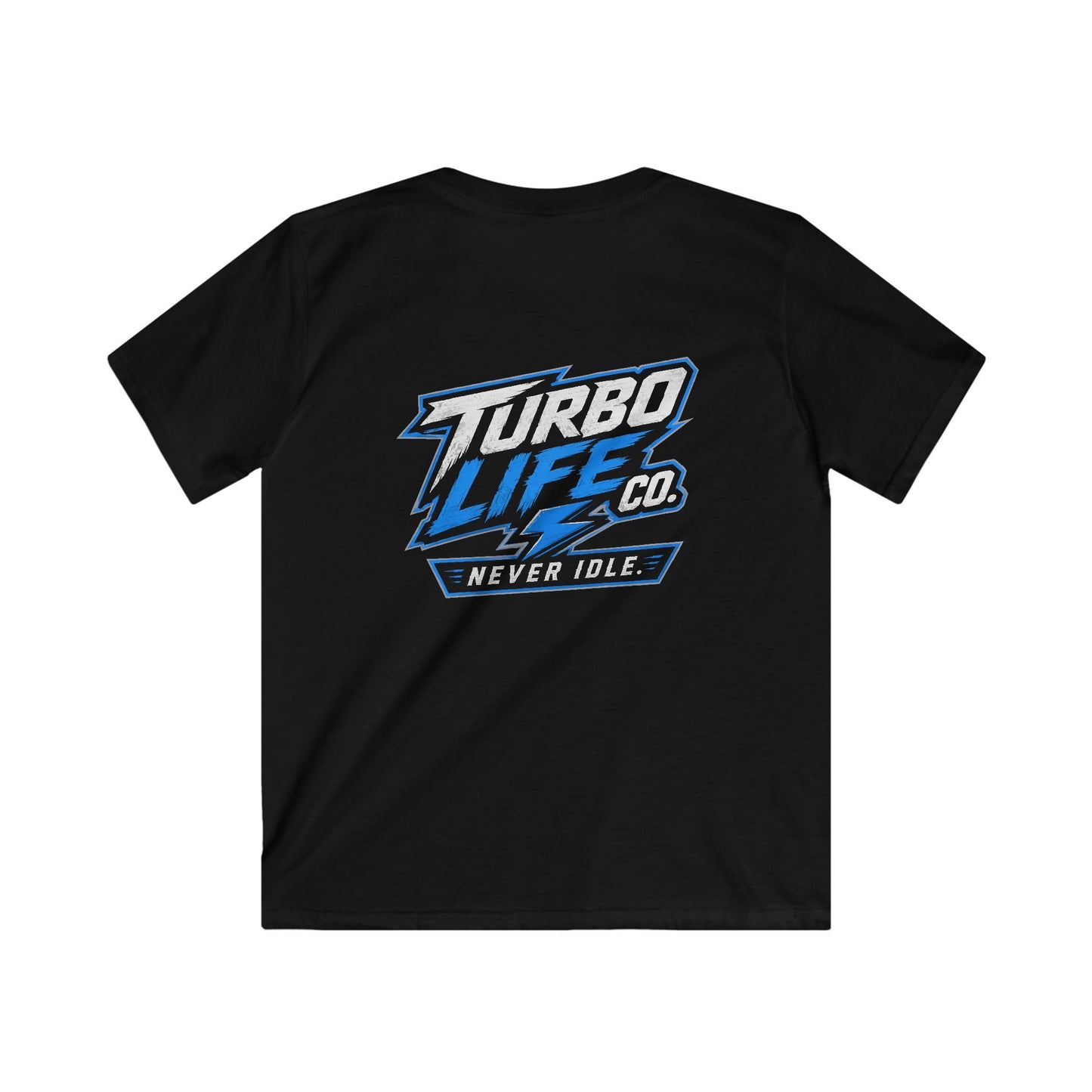 Turbo Life Co = Kids Softstyle Tee