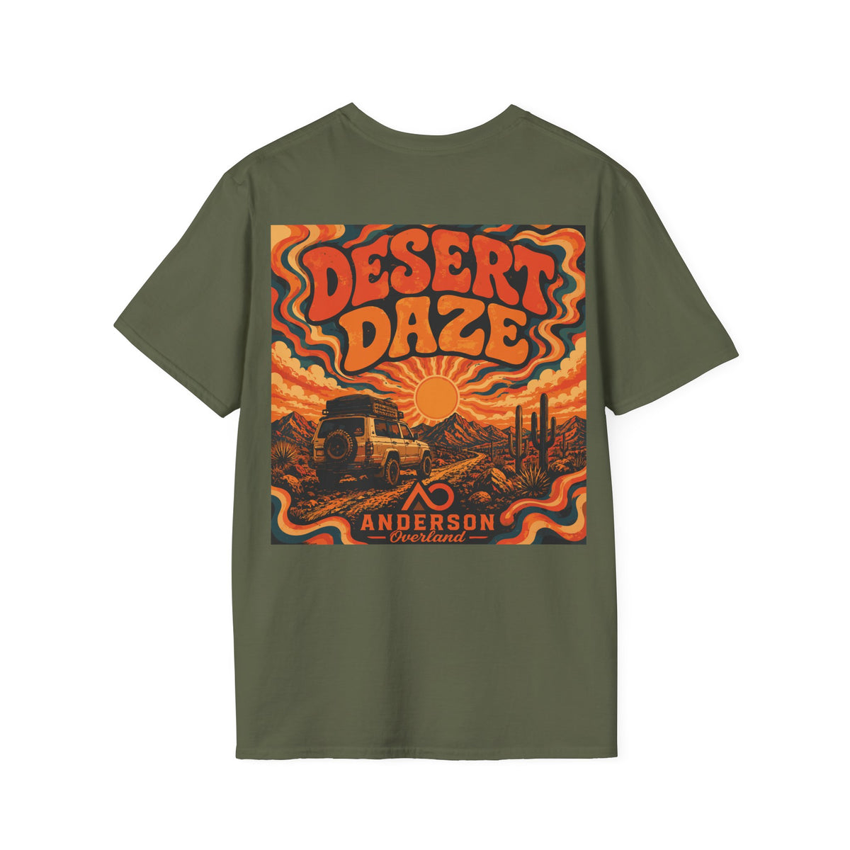 Desert Daze Back Logo Unisex Shirt