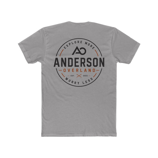 Circle AO Logo - Unisex Cotton Crew Tee