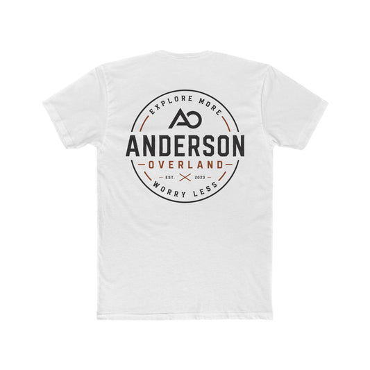 Circle AO Logo - Unisex Cotton Crew Tee