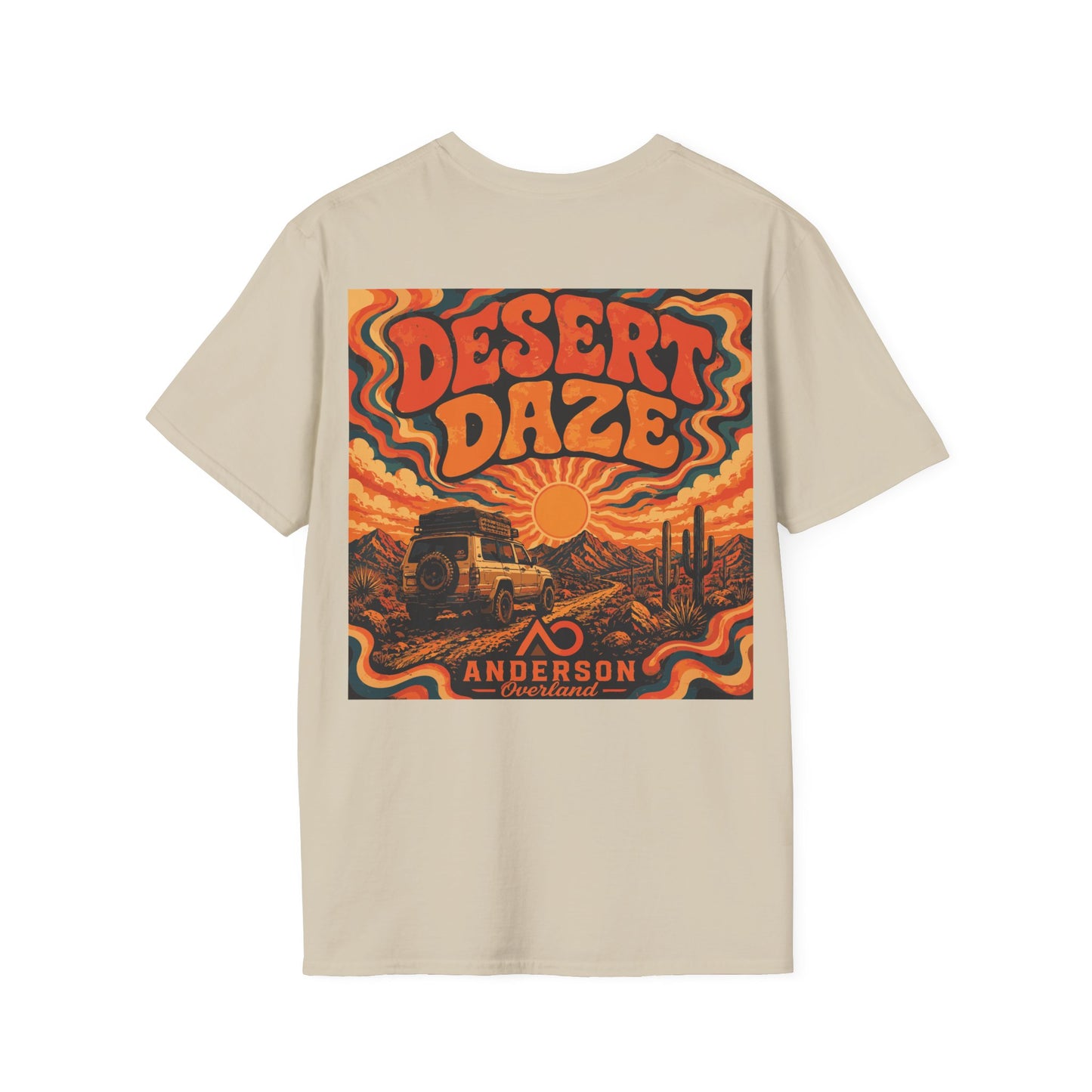 Desert Daze Back Logo Unisex Shirt