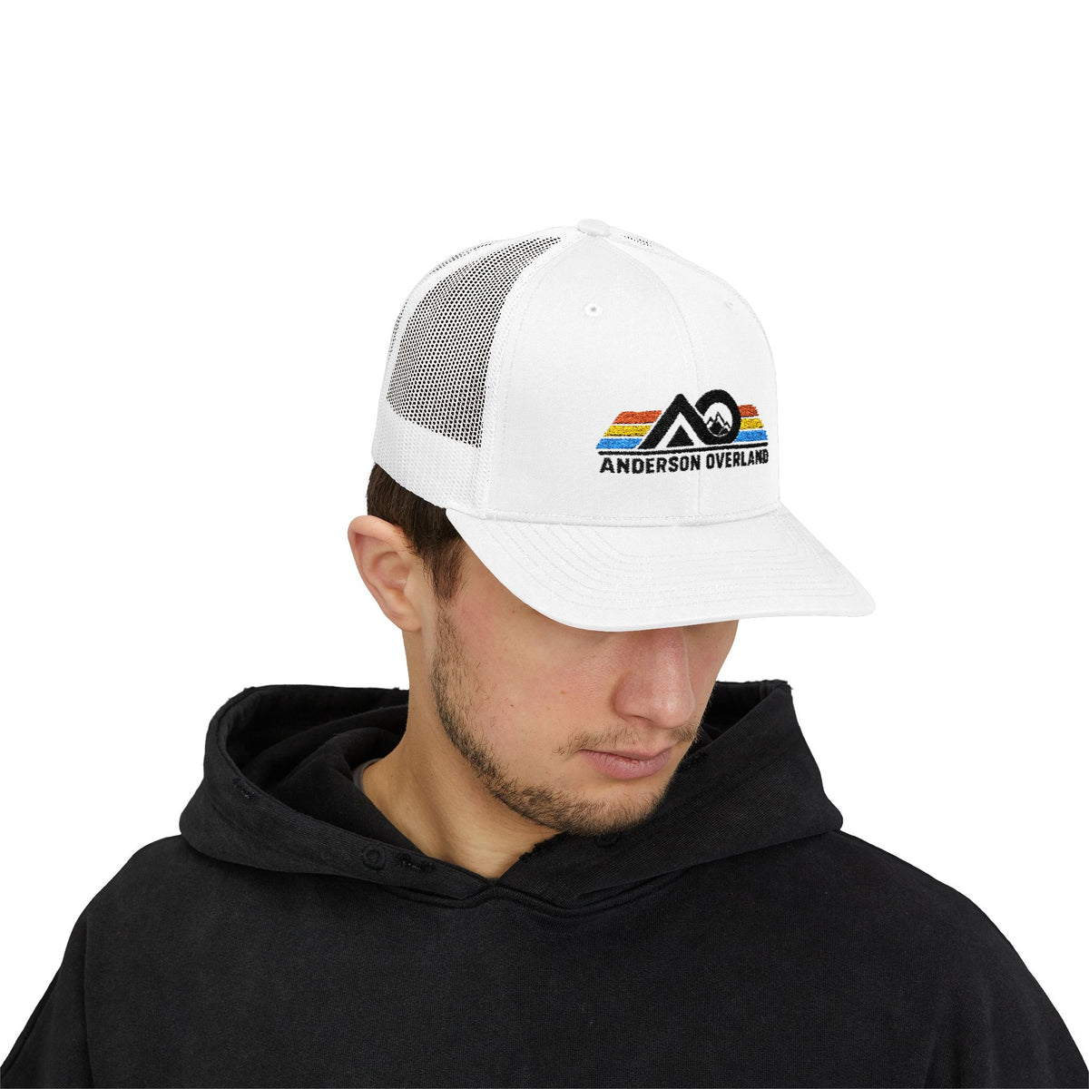 Retro Logo Snapback Trucker Cap