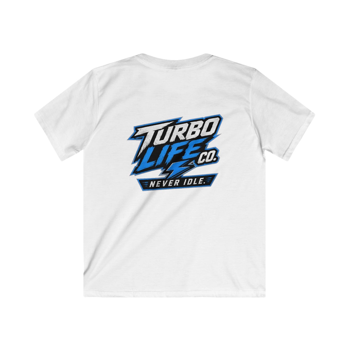 Turbo Life Co = Kids Softstyle Tee
