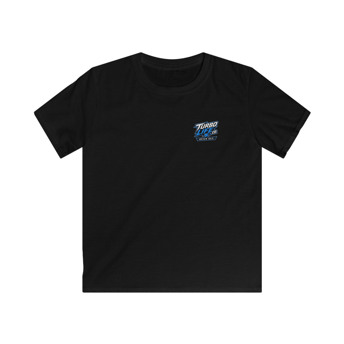 Turbo Life Co = Kids Softstyle Tee