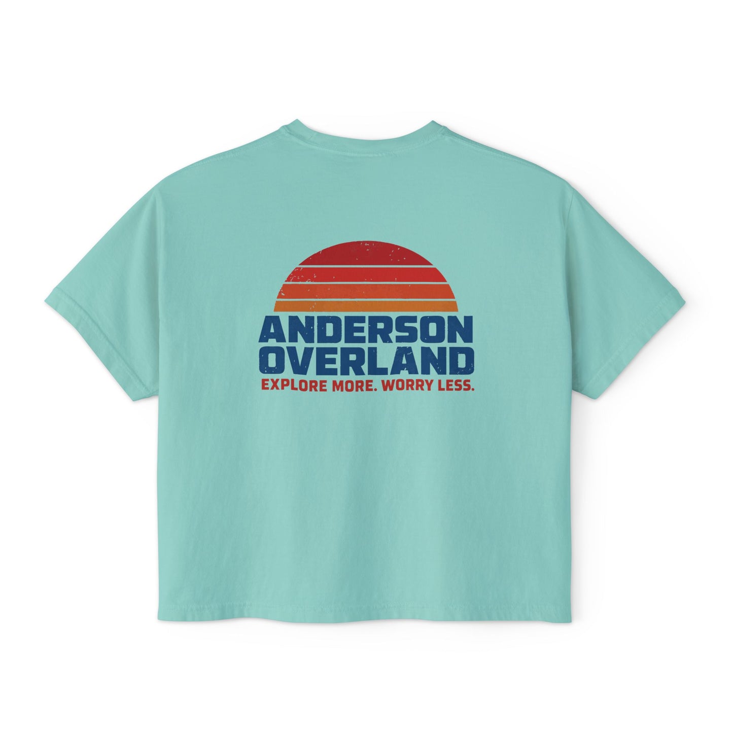 Women's Boxy Tee Sunset