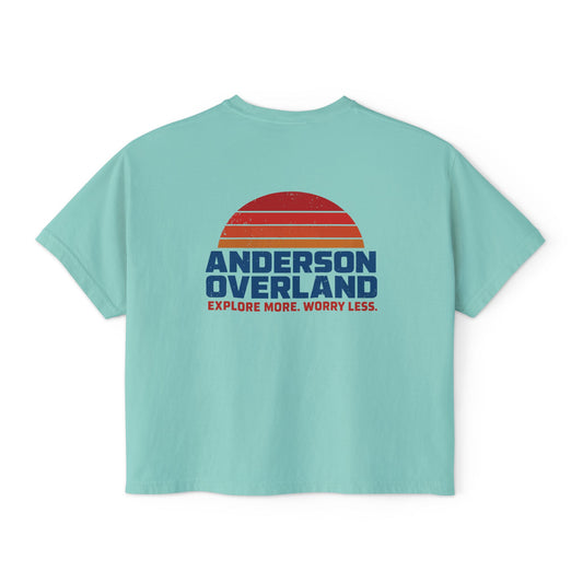 Women's Boxy Tee Sunset