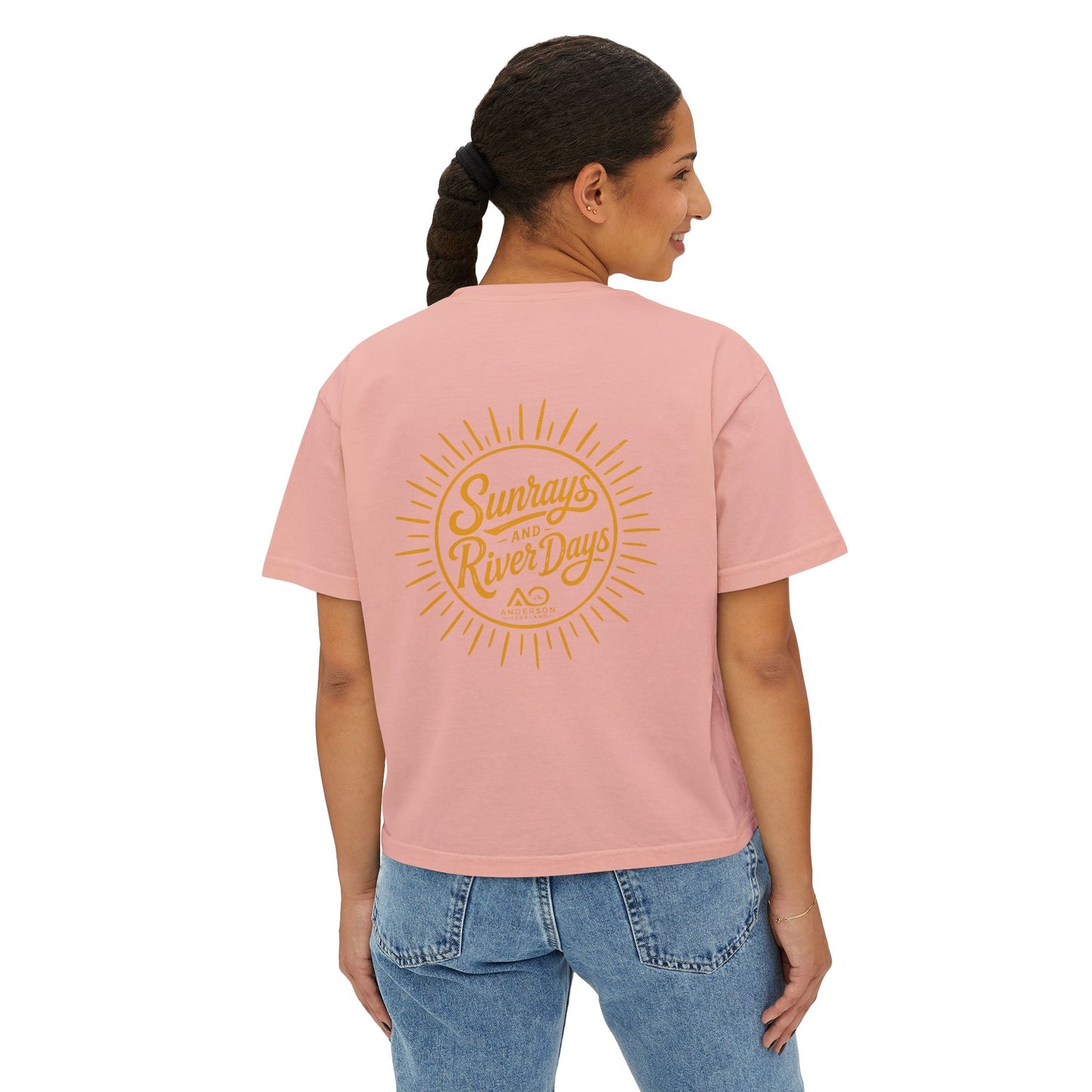 Sunrays & River Days - Women's Boxy Tee