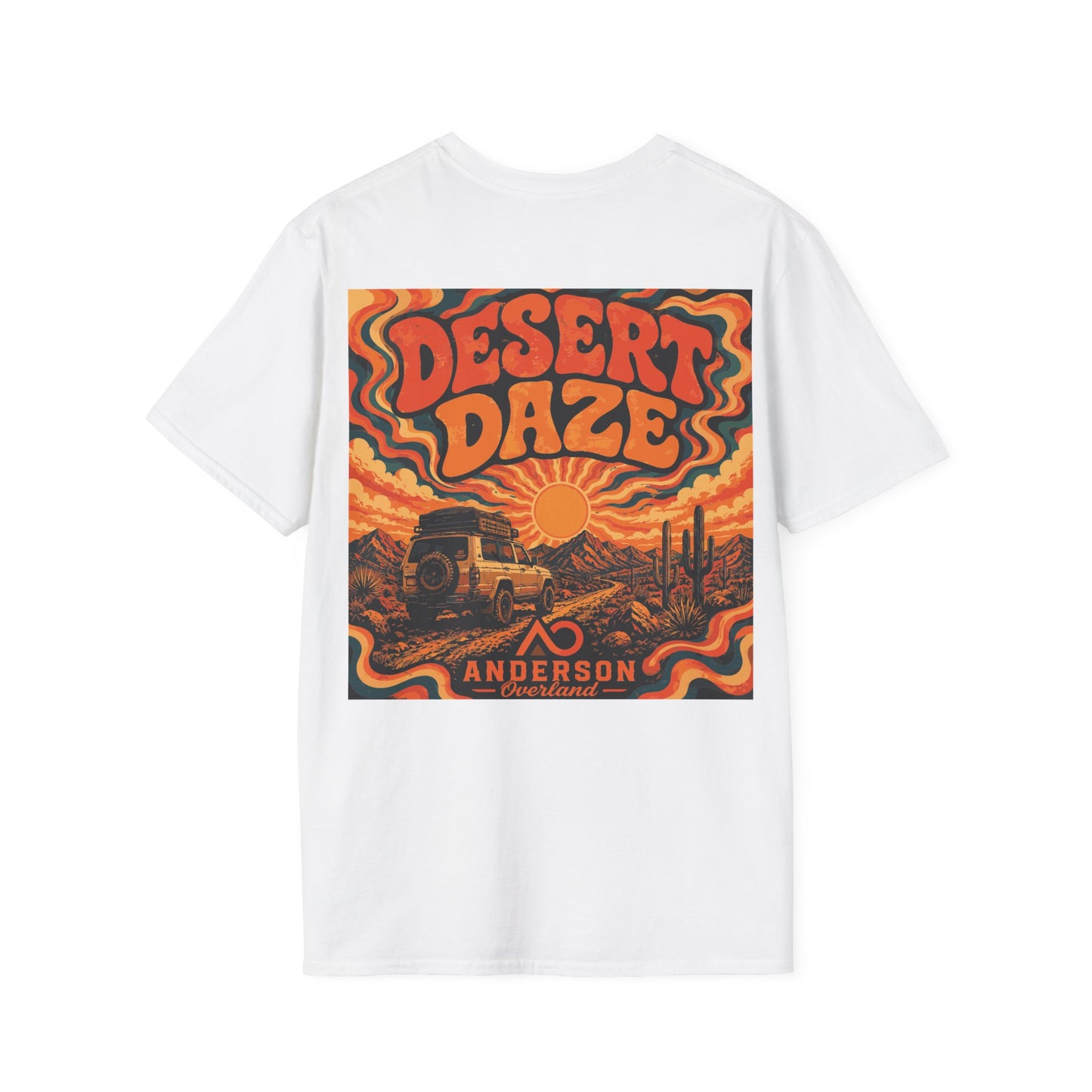 Desert Daze Back Logo Unisex Shirt