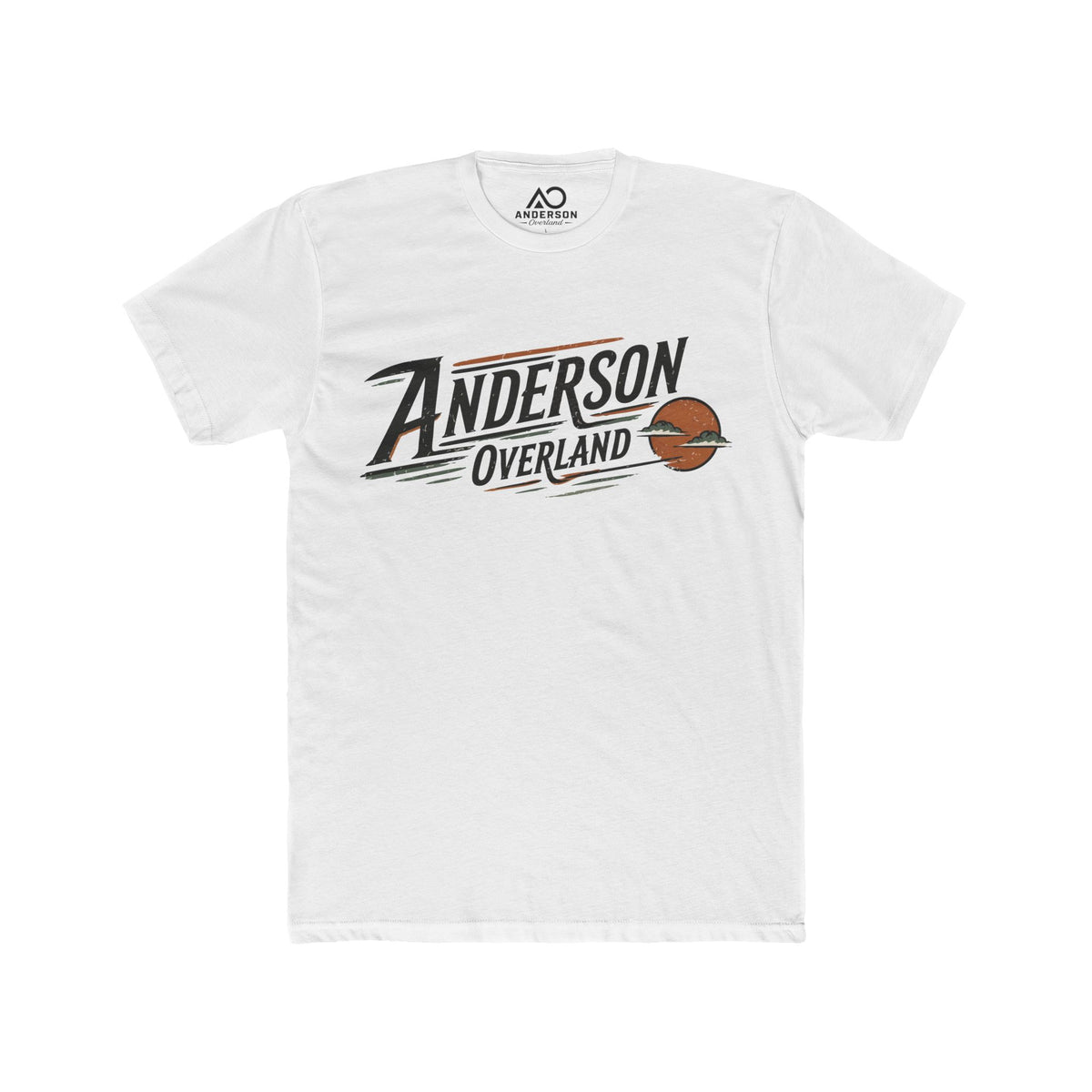 Anderson Overland Retro Logo Tee
