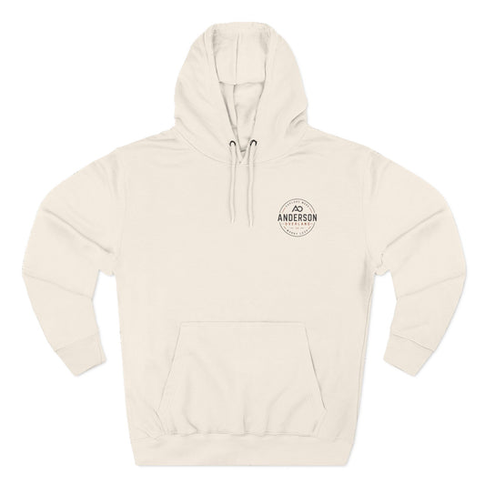 Fleece Hoodie Outdoor Anderson Overland Logo
