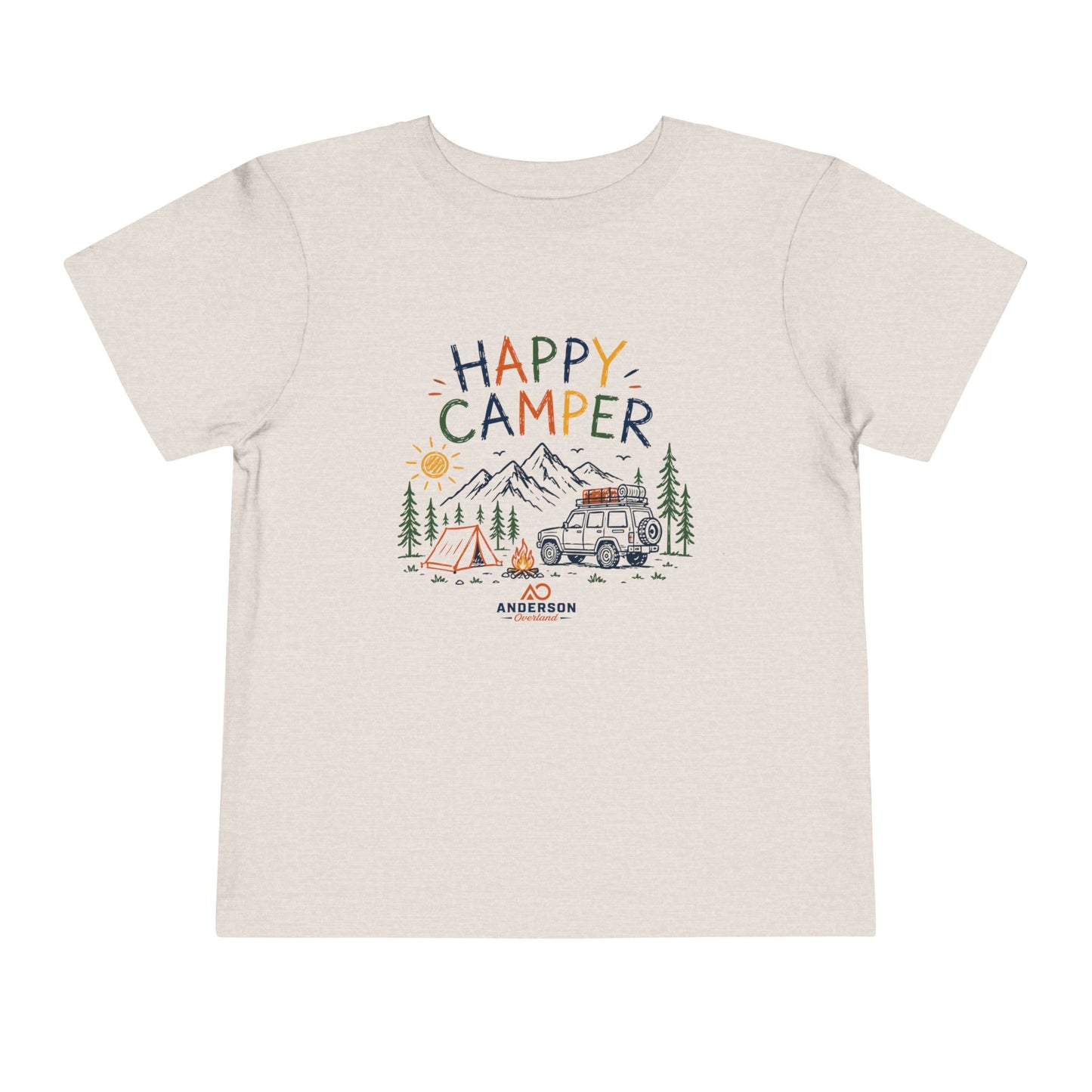 Happy Camper Toddler Shirt