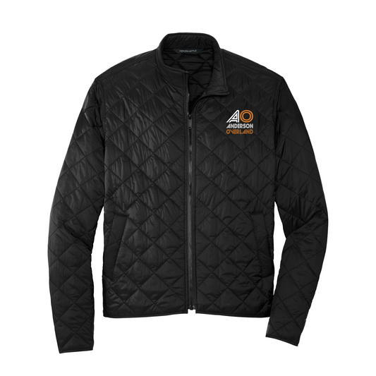 AO Unisex Quilted Full-Zip Jacket (Embroidery)