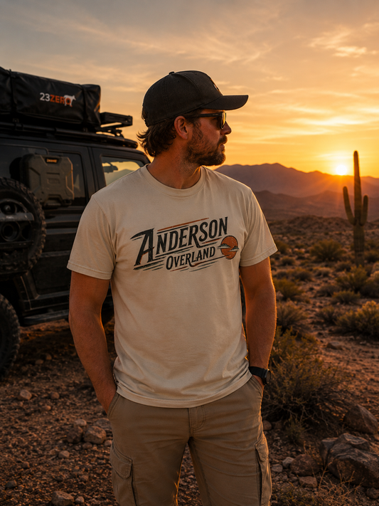 Retro Anderson Overland Logo T-Shirt