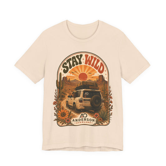 Stay Wild Overlanding Tee — Adventure Hippie Women's Graphic Shirt