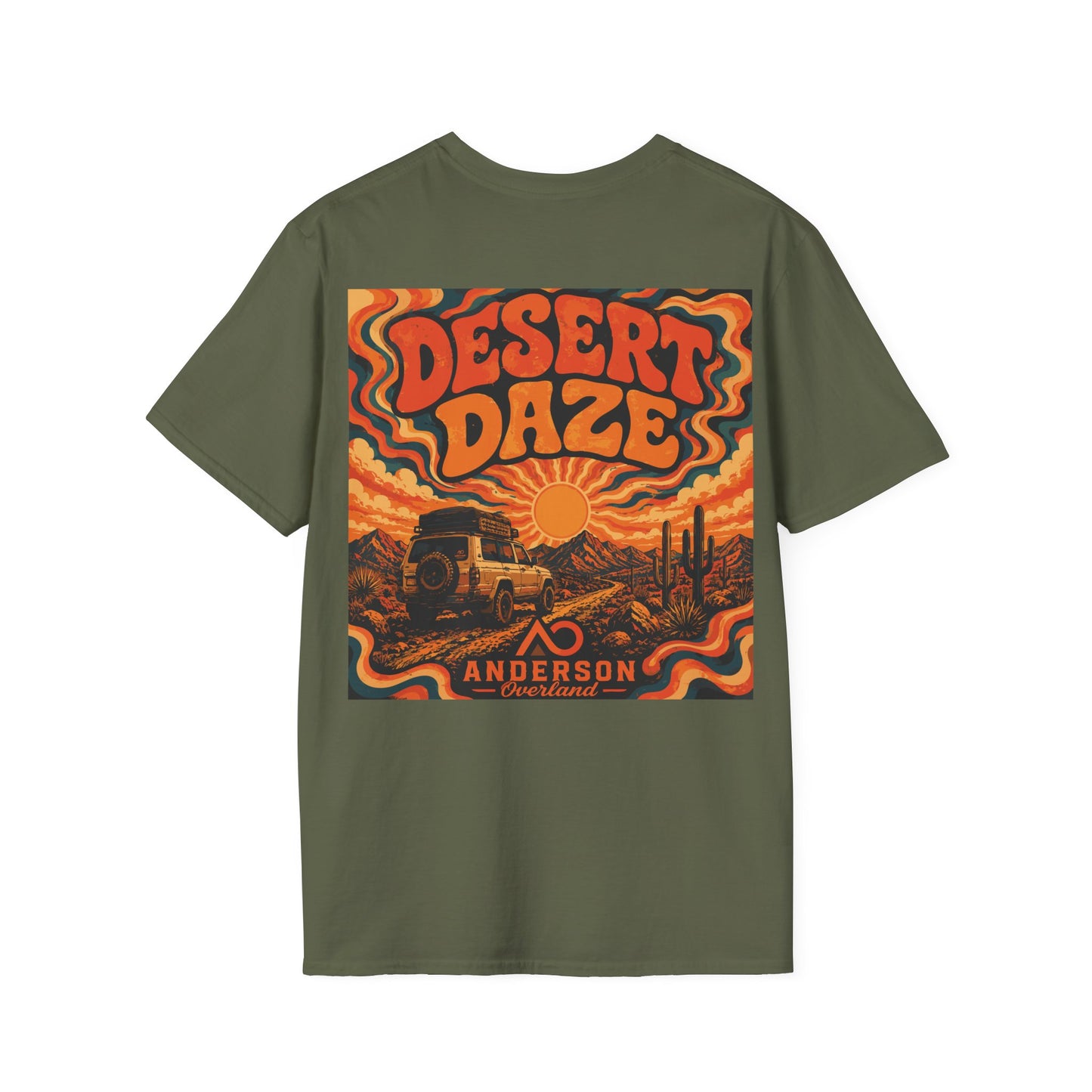 Desert Daze Back Logo Unisex Shirt