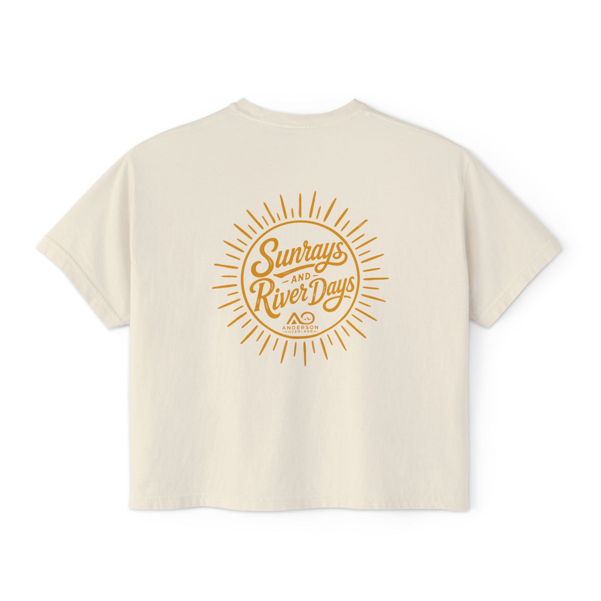 Sunrays & River Days - Women's Boxy Tee