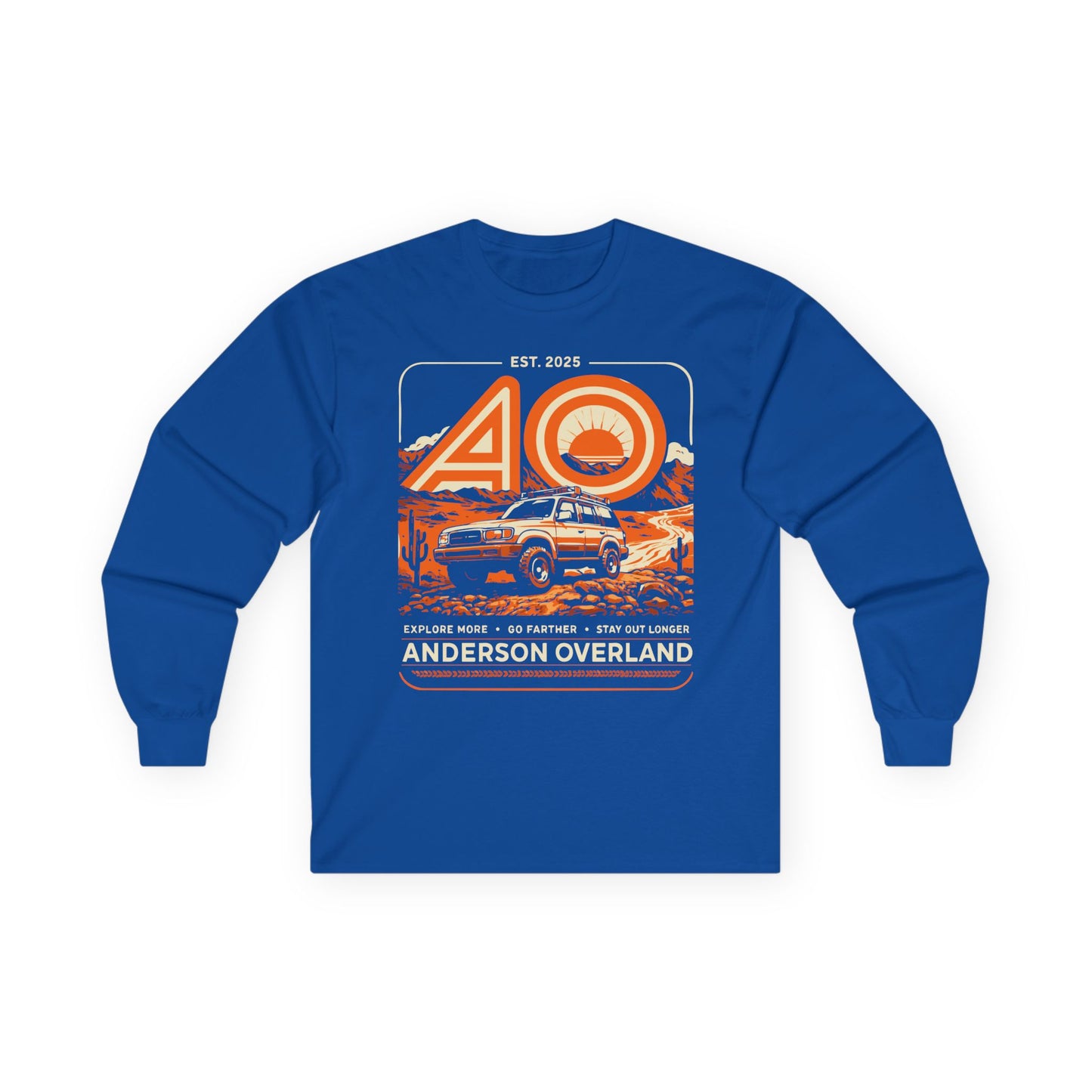 AO FJ80 Logo Long Sleeve Tee