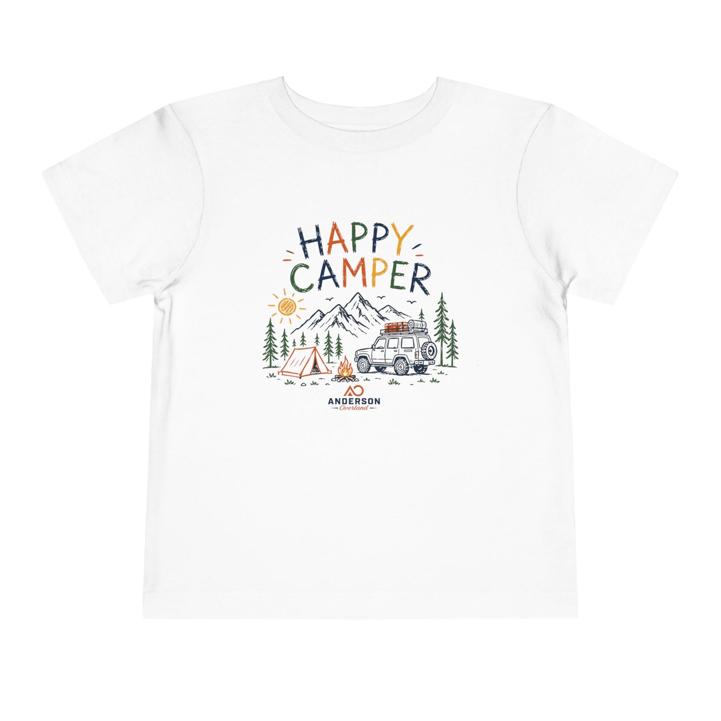 Happy Camper Toddler Shirt