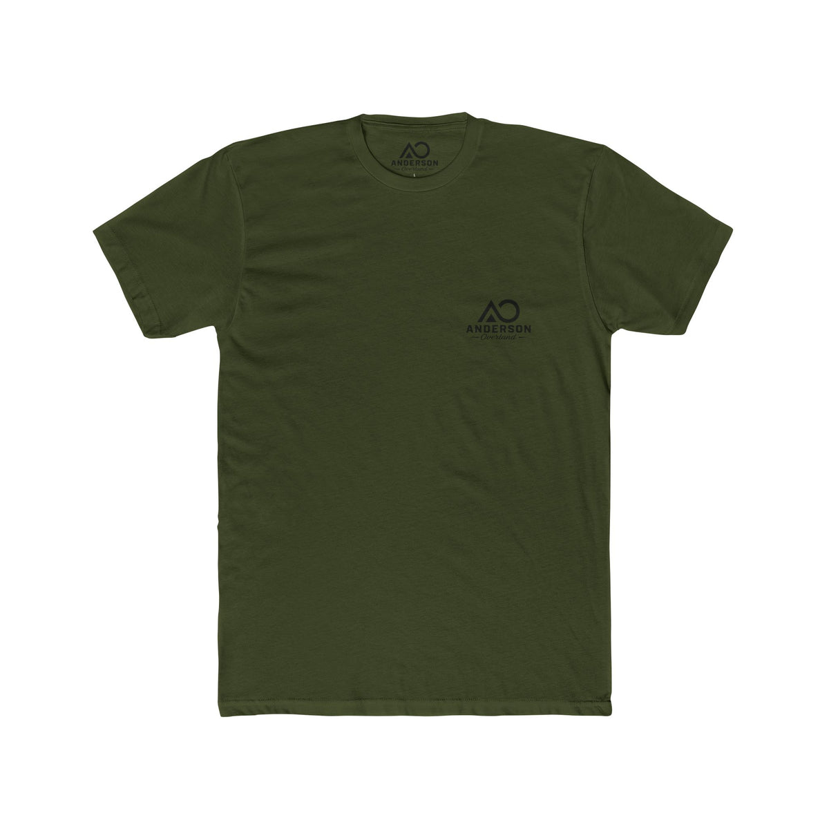 Circle AO Logo - Unisex Cotton Crew Tee
