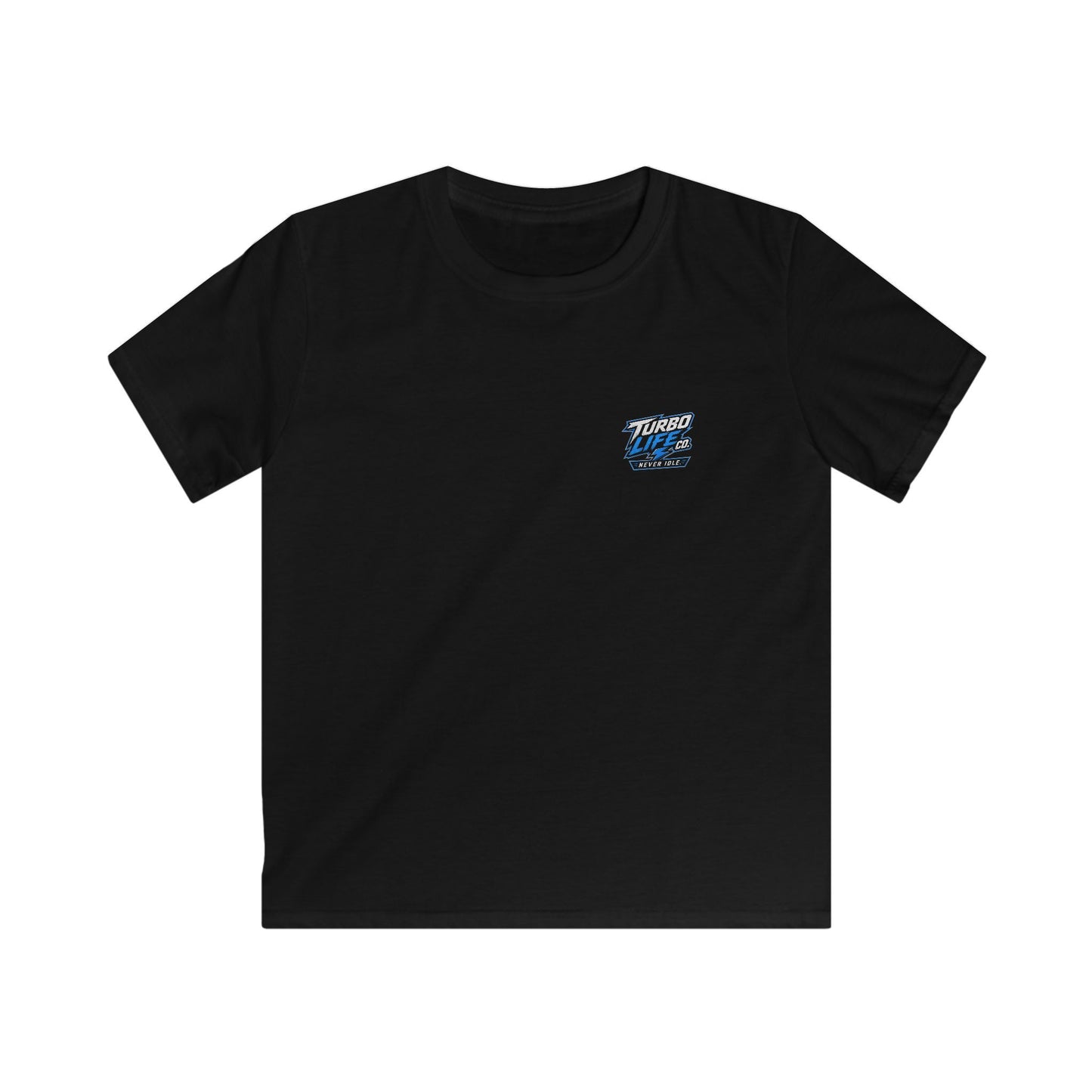 Turbo Life Co = Kids Softstyle Tee
